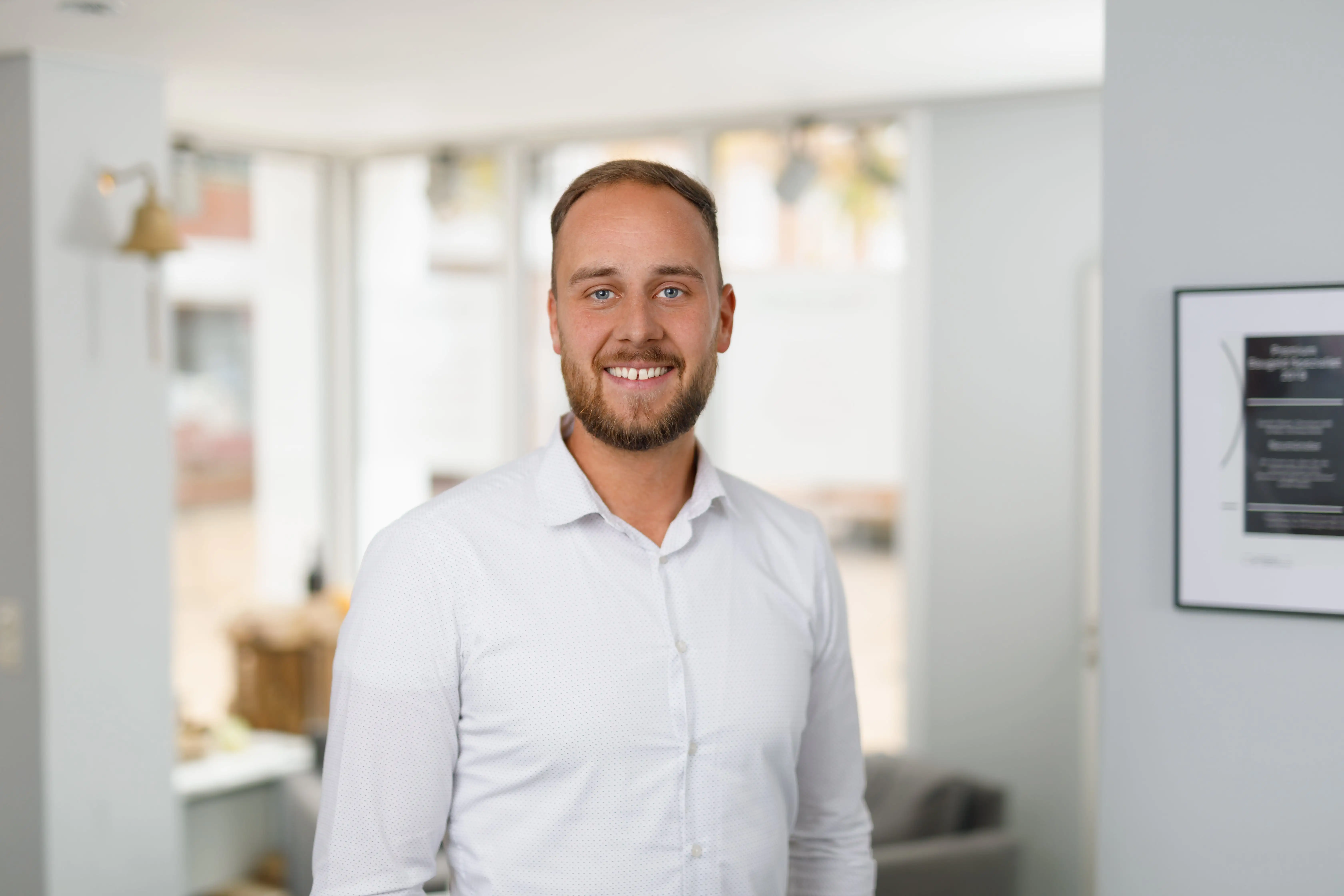 Porträt von Malte Rohde, Bank- und Immobilienkaufmann bei Kleen, Voß & Kollegen